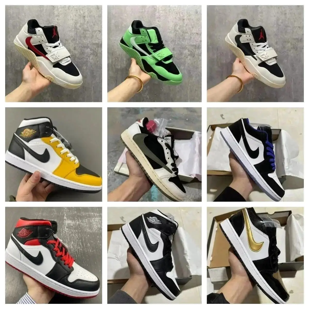 Nike Jordan Air Jordan 1 & Jumpman Jack TR Sneakers [40+ styles Limited Edition]