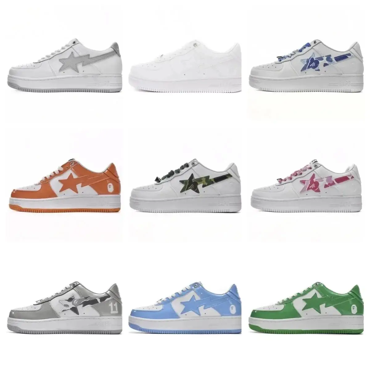 A-Bathing Ape Bapesta Sneakers