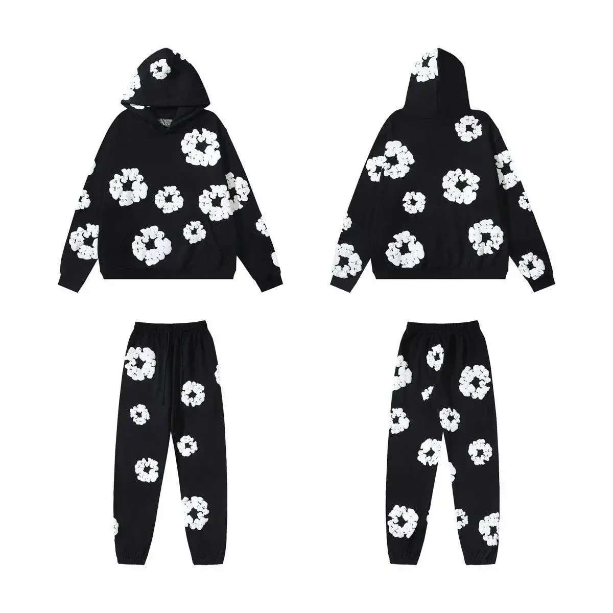 Floral Print Hoodie & Jogger Tracksuit [22 styles] 2