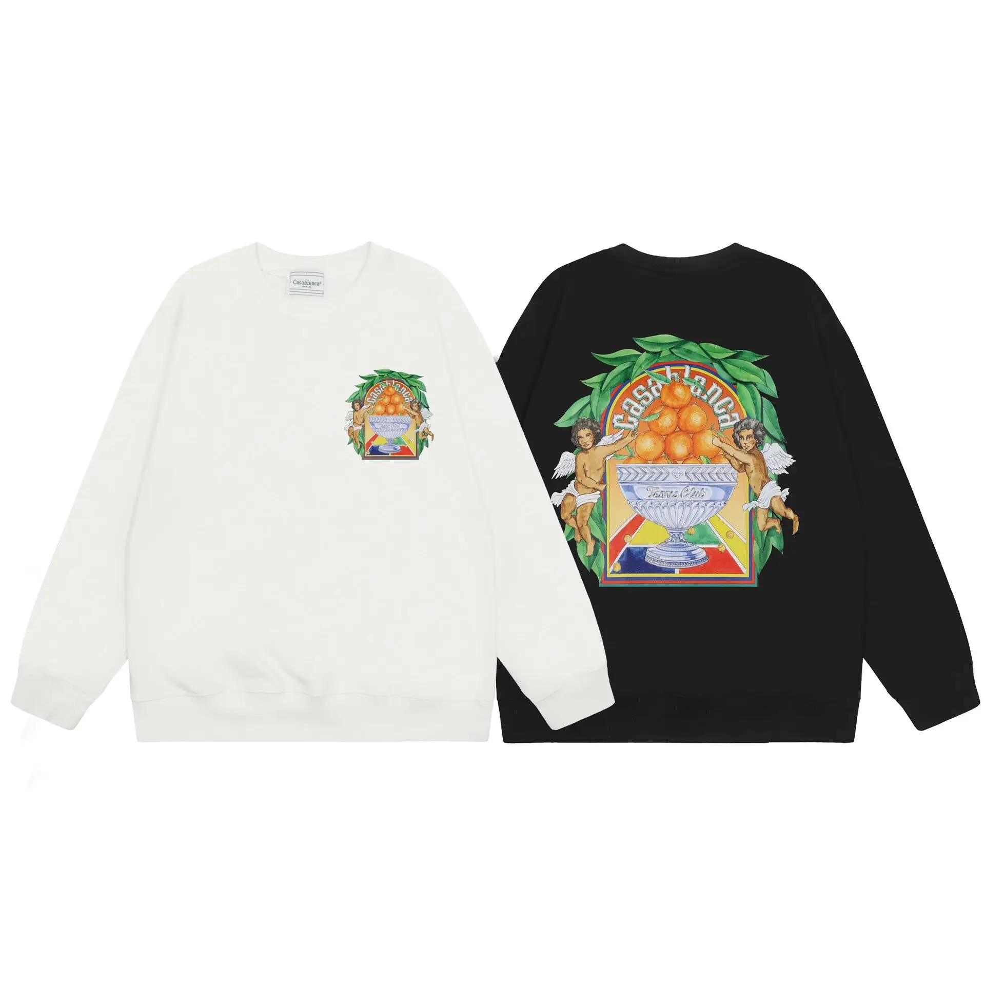 Casablanca Casa Tennis Club Hoodie [White & Black Options] 2