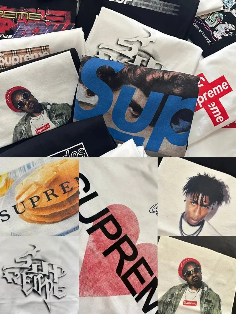 supreme t-shirt  (40 styles)