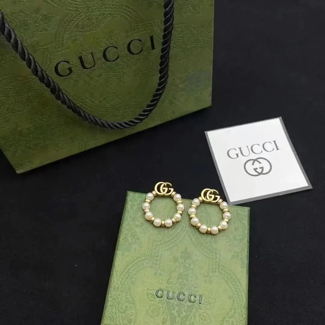 Gucci GG Pearl Earrings 3