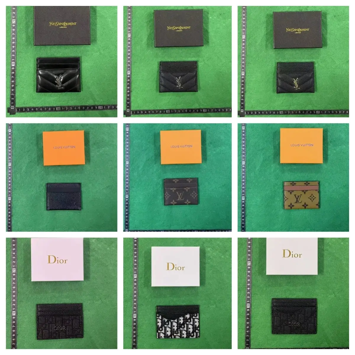 YSL Monogram Card Holder / LV Monogram Card Holder / Dior Oblique Card Holder [39+ Styles]
