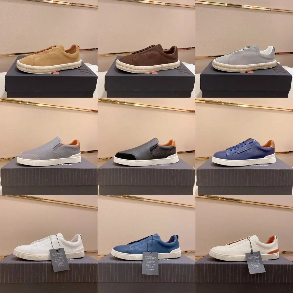 Zegna Chunky Sneakers [34 styles]