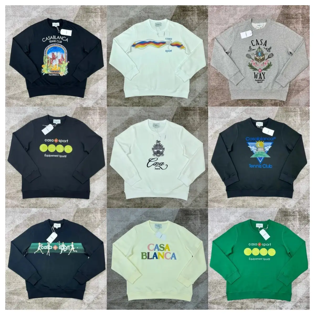 Casablanca Hoodie [40 styles]