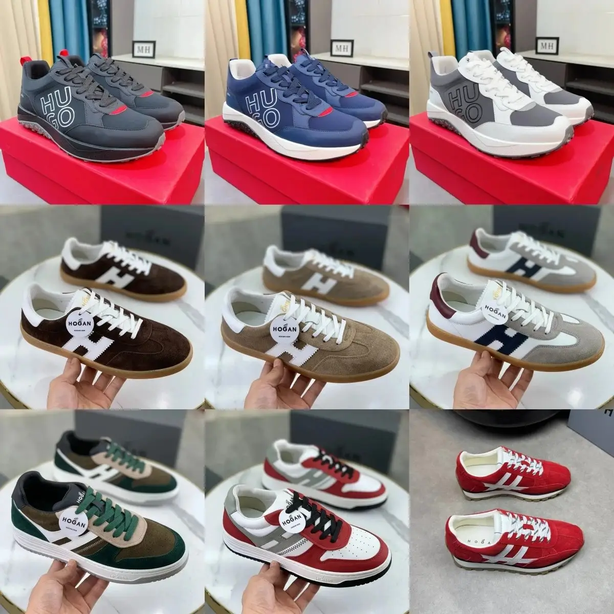 Hogan Chunky Sneakers [40 styles]
